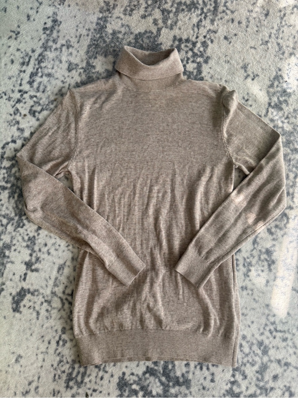 H&M Women's Taupe Turtleneck Sweater